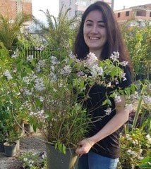 Deutzia-Beyaz-Ebruli-Havlu Püskülü Fidanı-İthal-Bodur Tür