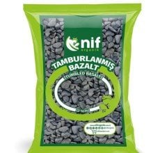 Nif Organik Tamburlanmış Bazalt Dekoratif Ve Doğal 4-6 Cm-10 Kg