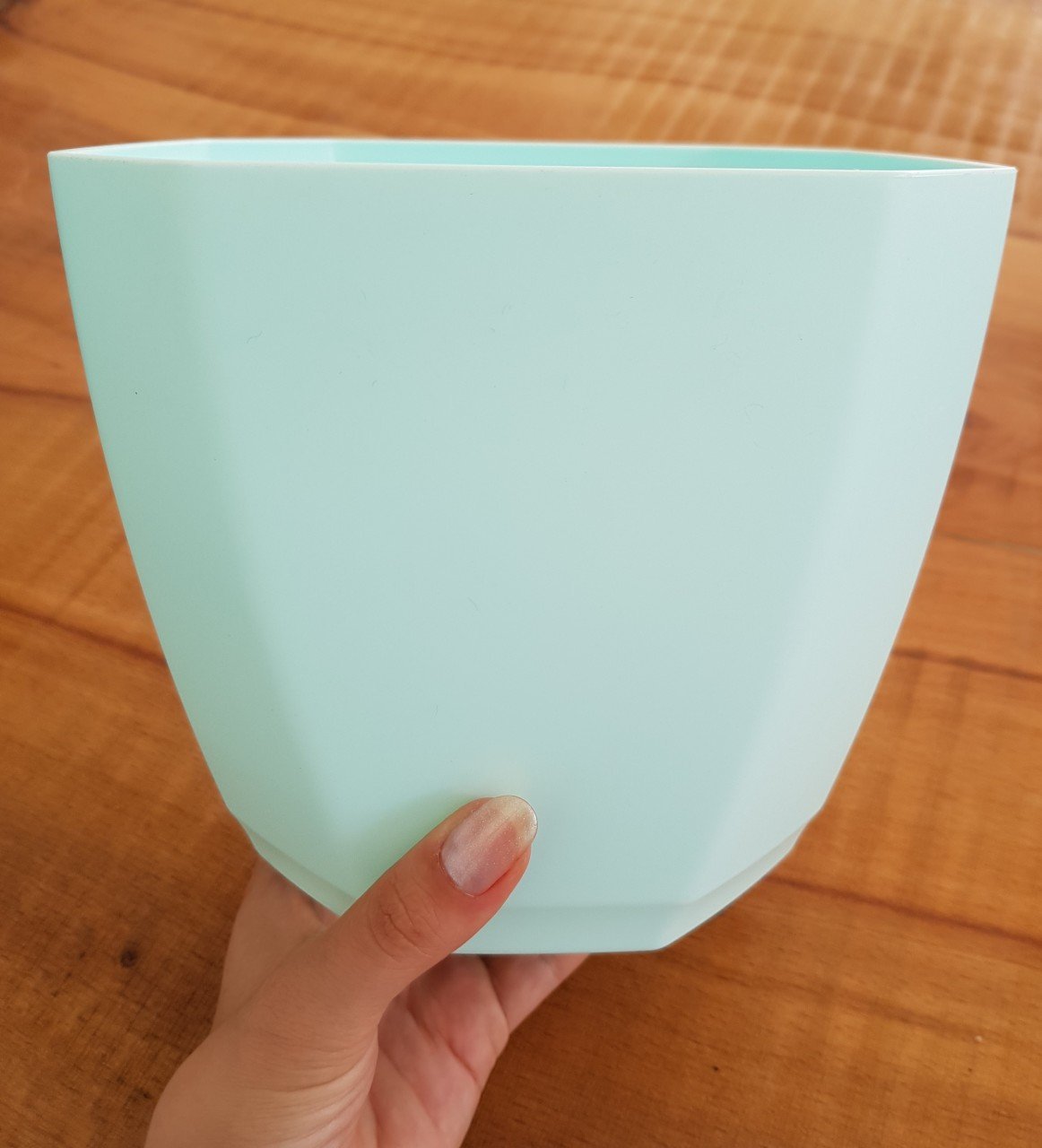Plastik Stil Kare Saksı 3.5 litre