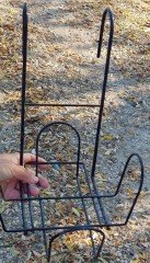 Balkon Saksı Askısı Metal Küçük Boy