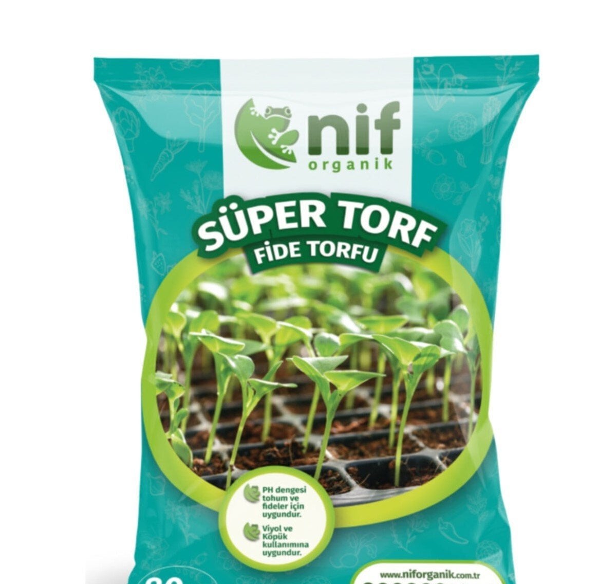 Nif Organik Süper Fide Torfu 40 lt