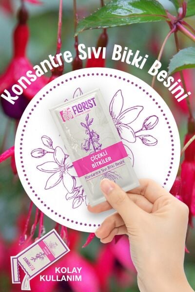 Çiçekli Bitkiler Sıvı Konsantre Bitki Besini 20 ml